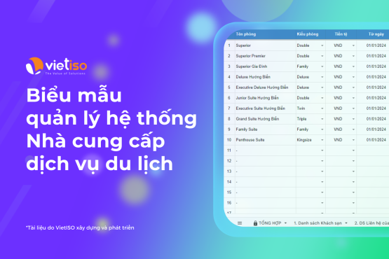 11 Mẫu File Excel được sử dụng nhiều nhất trong
                            Doanh nghiệp Du lịch - Lữ hành